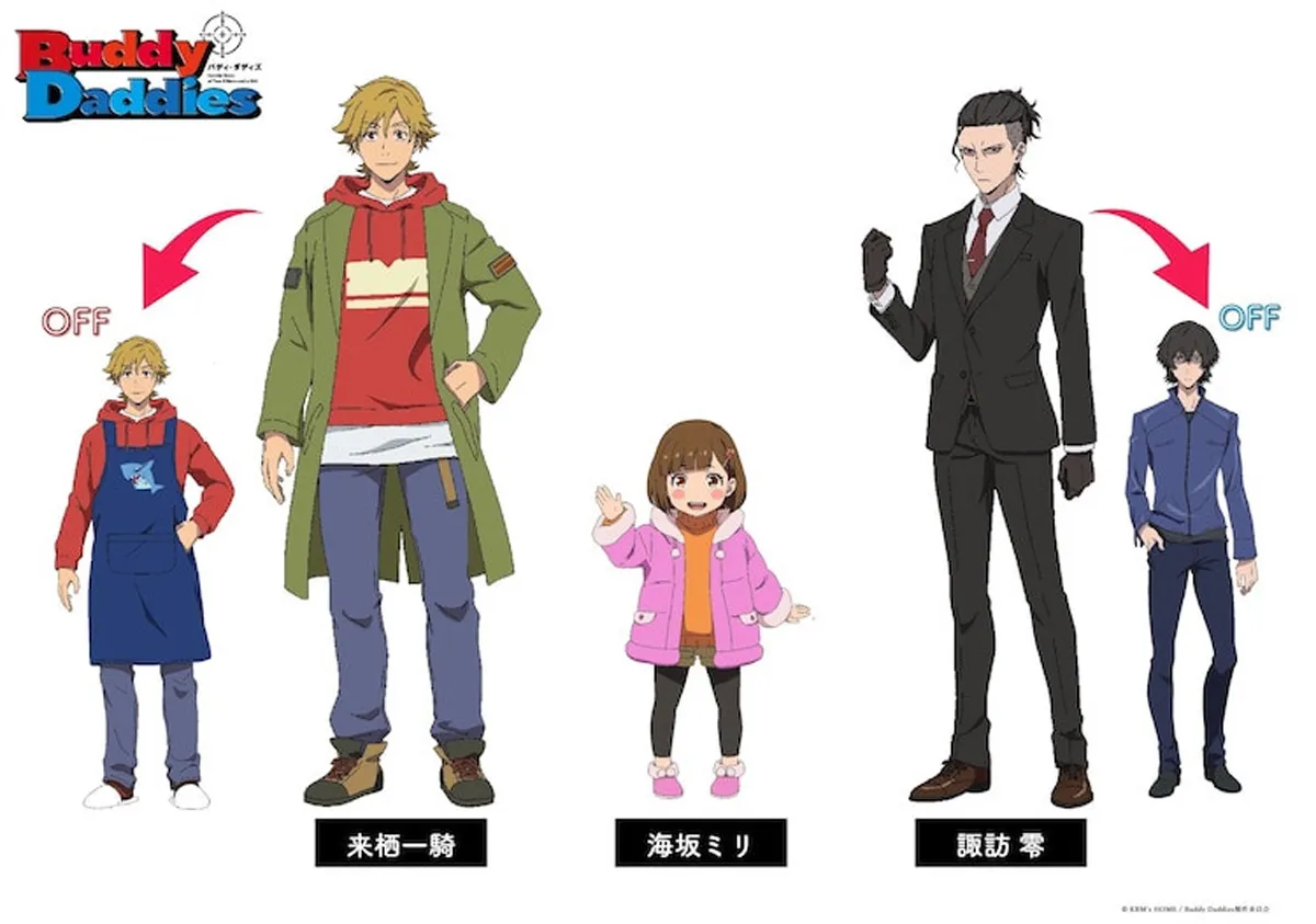 Jangan ketinggalan film terbaru Anime Komedi "Buddy Daddies" akan tayang Januari 2023 hanya di Dutamovie21!